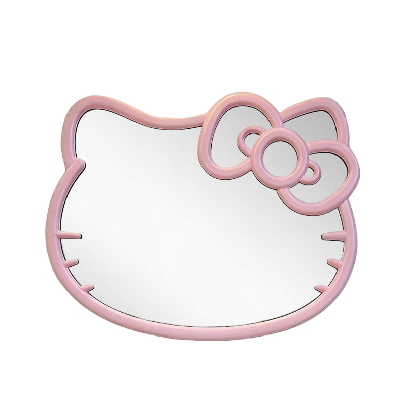 可爱卡通kitty猫led智能浴室镜