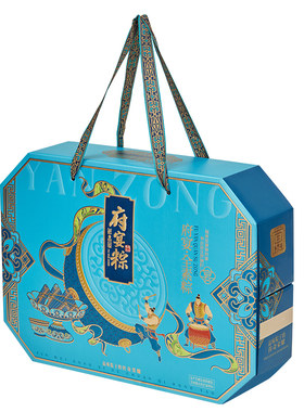 鲜品屋府宴全素粽端午礼盒1.23kg