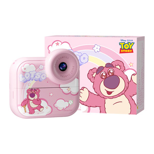 2026新款儿童拍立得相机迪士尼可打印彩色自动直接出相片新年礼物