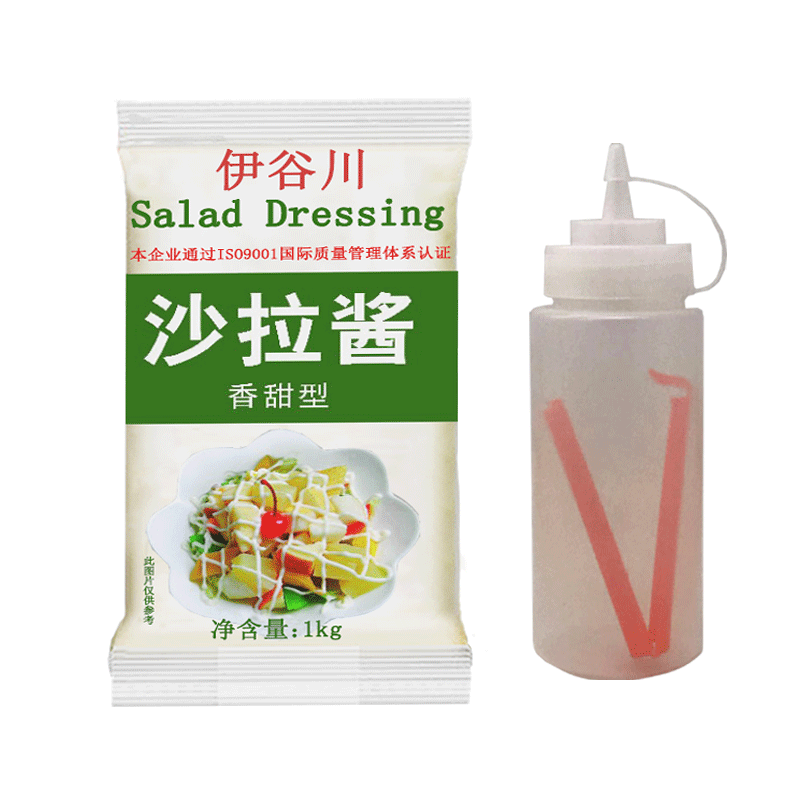 伊谷川香甜沙拉醬1kg*12脆皮雞飯 烤肉拌飯 /水果沙拉/ 蔬菜沙拉