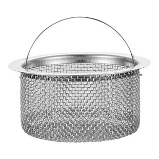 不锈钢厨房水槽过滤网洗碗槽洗菜盆水池垃圾家用漏网器提篮大号