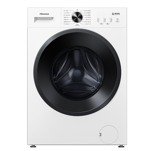 海信10kg全自动滚筒洗衣机家用1.28高洗净比除螨洗WF100A1S全球白