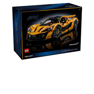 LEGO乐高机械组系列42172迈凯伦P1跑车赛车成人拼装积木玩具礼物