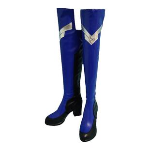 虹学园月姬希耶尔cos鞋子定制动漫游戏cosplay靴子来图定做