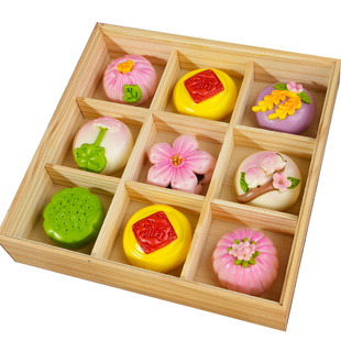 盖盖有口福山东手工新中式花饽饽年货蔬菜汁面食送礼花馍馒头礼盒