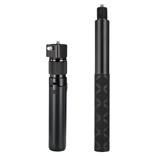 子弹时间隐形杆适用于影石Insta360X5/X4 大疆osmo360全景相机延长杆隐形自拍杆旋转手柄大疆Action5/4支架