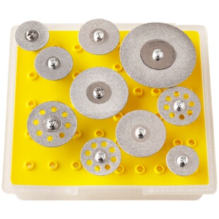 信工金刚砂小切片迷你小型超薄小锯片玉石玛瑙玻璃切割片瓷砖清缝