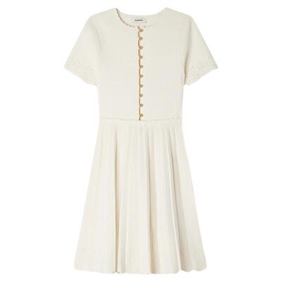 SANDRO假两件针织连衣裙