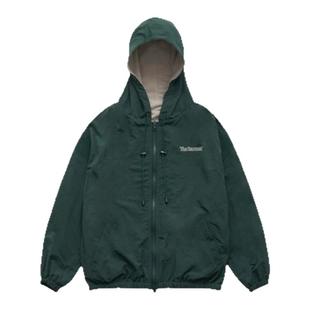 【现货】GROVE EDGE韩国八奶保暖双面摇粒绒连帽卫衣外套宽松套装