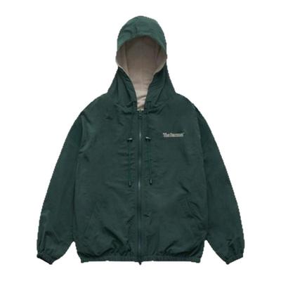 【现货】GROVE EDGE韩国八奶保暖双面摇粒绒连帽卫衣外套宽松套装