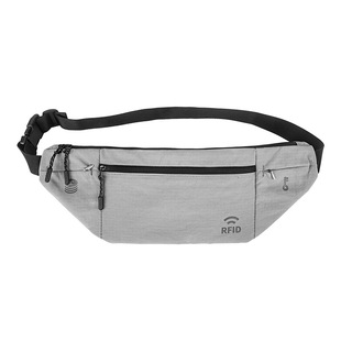 【7A级抗菌】欧洲旅行RFID防盗腰包户外运动跑步防水尼龙贴身轻薄