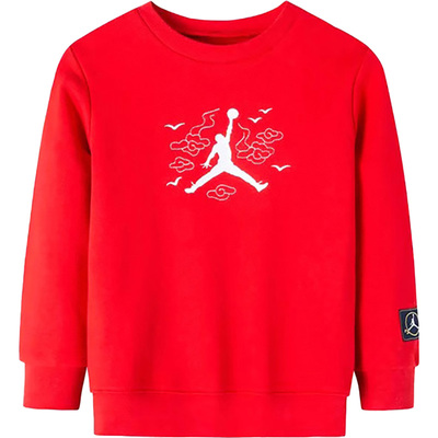 Nike/耐克正品JORDAN新款小童运动圆领休闲卫衣DV9248-657