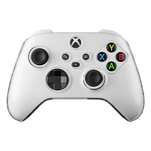适用Xbox手柄保护套Series保护壳XSX/XSS透明水晶硬壳防摔配件