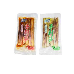 与美手剥笋开袋即食200g*5袋香辣竹笋泡椒笋尖手撕竹笋零食小包装