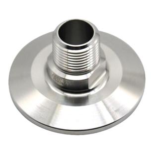 SS304卫生级不锈钢快装外丝卡箍美制NPT卡盘外螺纹内螺纹丝扣接头