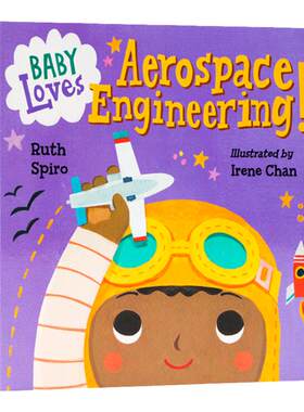 正版 小鸟与航天工程Baby Loves Aerospace Engineering! 宝宝爱科学儿童绘本