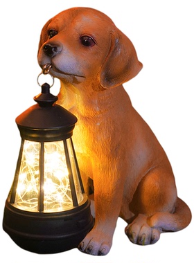 小红书爆款庭院太阳能灯动物灯