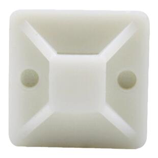 自粘式扎带固定座定位片塑料扎带吸盘电线固定卡扣马鞍型粘贴底座