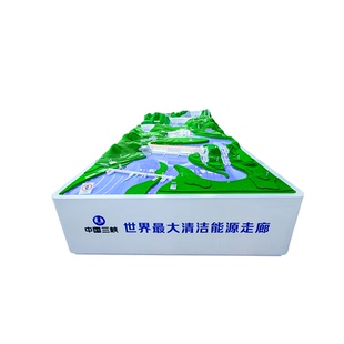 三峡大坝水电站沙盘模型定做水利工程模型水力发电厂沙盘模型定制