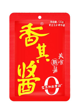 香其酱120g整箱包邮破损包赔