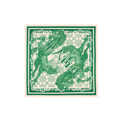 華人青年马年限定天驷巡疆方巾【55*55】