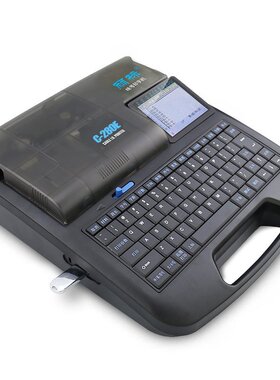 丽标线号机c-280T号码管打印机电线电缆线标热缩套管打码机打号机