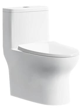 九牧官方旗舰马桶虹吸式大冲力节水小户型家用抗菌坐便器11264