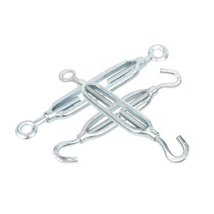 固万基镀锌花兰螺丝紧绳器花篮螺栓304不锈钢开体花篮螺丝收紧器