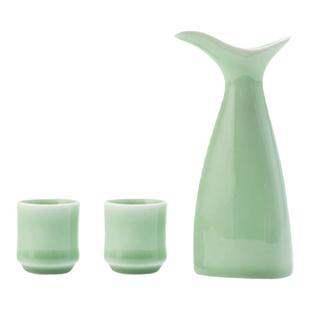 双头壶陶瓷家用分酒器清酒壶小酒杯仿古酒具酒盅套装白酒杯一口杯