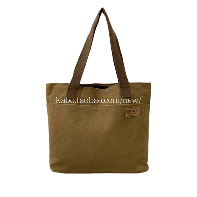 日系帆布托特包2026新款