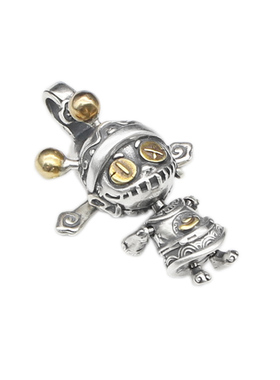 银势s925小财神娃娃时尚风项链