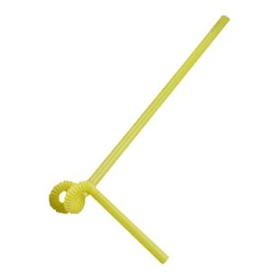 包邮一次性DIY塑料艺术吸管可弯曲可造型果汁饮料吸管多色