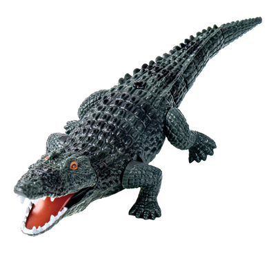 儿童遥控电动鳄鱼玩具