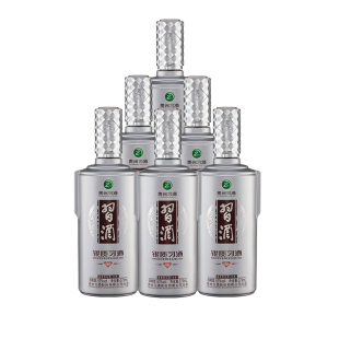 [官方自营] 579mL*6瓶银质习酒钻石版53度酱香白酒整箱装银钻