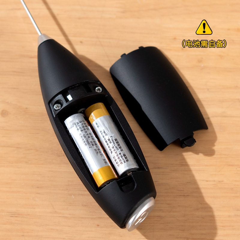 跨境电动奶泡器家用起泡咖啡支架牛奶机器奶小型手持搅拌器带打