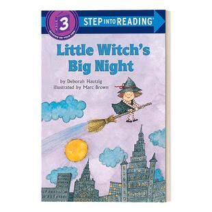 英文原版 Step into Reading 3 - Little Witch's Big Night 小女巫的大夜晚 兰登分级阅读3 英文版 进口英语原版书籍