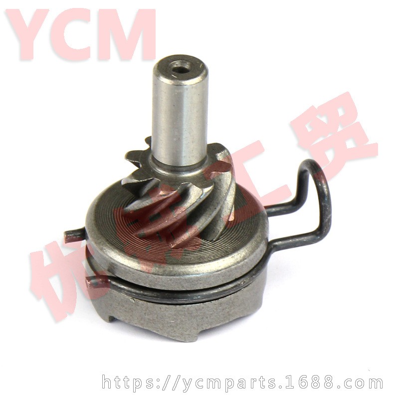 GY6 50 80启动爪 四冲50惰齿 48cc启动爪组件 80脚启动配件8齿