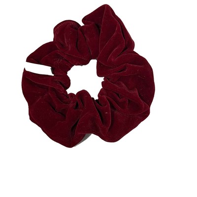 新年高级显贵红丝绒大肠发圈高级感扎丸子头发绳头花2025新款发饰