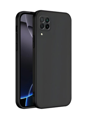 皑晨适用于华为nova6SE手机壳p40青春4g磨砂nova7i全包P40青春版纯黑jny-al10保护套JNY-AL10防摔JNY-AN10女
