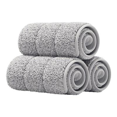 博生原装超细纤维拖布替换装通用平板拖把配件墩布头季一年拖布卡