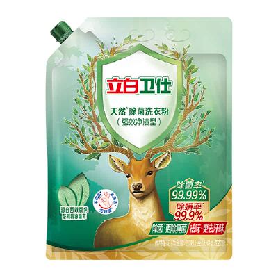 立白天然除菌洗衣粉2.38kg×1袋