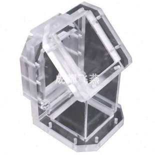 定制弧形透明亚克力板展示盒有机玻璃异形防护罩弯热组件防尘罩w.