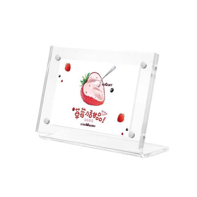 亚克力磁吸L型价格牌麦希