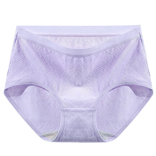 古今内裤女士纯棉2025新款全棉加长裆中腰透气女生三角裤头大码