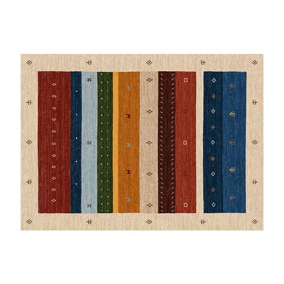 CCFARTS 旷野诗人 中古游牧风客厅毯可机洗可拆洗地毯卧室高级感