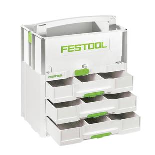 FESTOOL费斯托工具箱多功能组合式户外车载家用五金零配件收纳盒