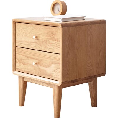 西物现代简约实木床头柜