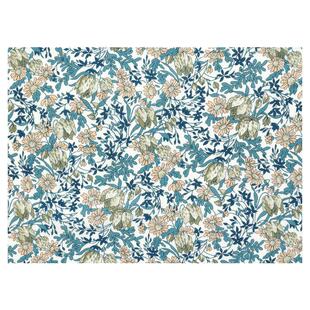 英国正品liberty100支lawn长纤棉面料手工服装布弗朗西斯卡郁金香