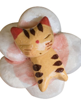 可爱筷架日本手工猫咪
