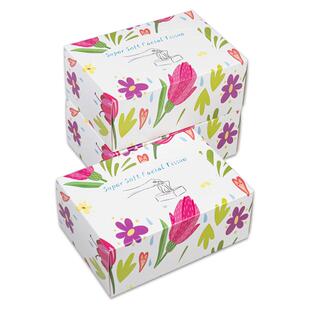 NuMedical 出口款柔软高档盒装餐巾纸商用抽纸巾家用150抽大尺寸